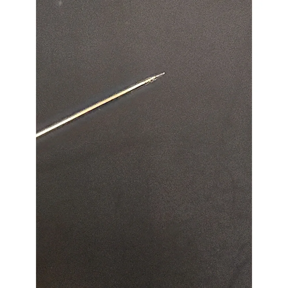 Vintage Goldtoned Snake Chain Bow Brooch Pin 3